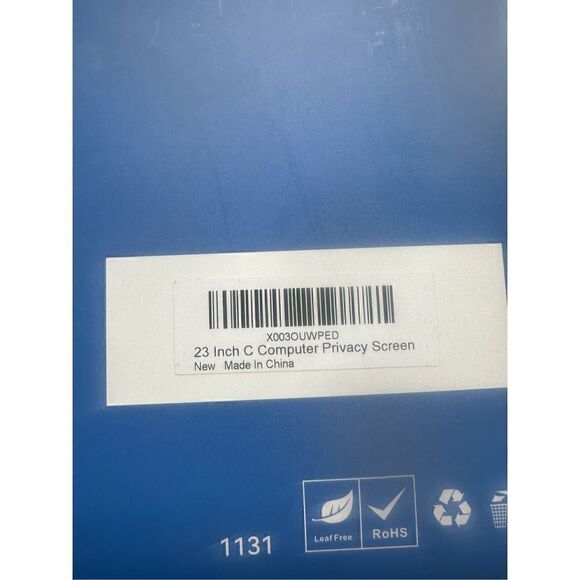 [2-Pack] 23 Inch Computer Privacy Screen Filter for 16:9 Widescreen Monitor - Picture 10 of 10